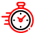 Rote Stoppuhr